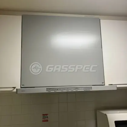 施工後のレンジフード（ノーリツ NFG7S21MSI）