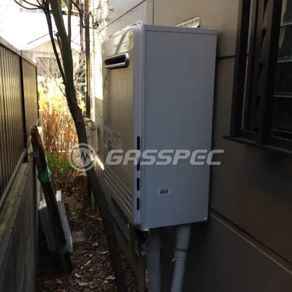 施工後の給湯器（ノーリツ GT-C2452SAWX-2 BL）