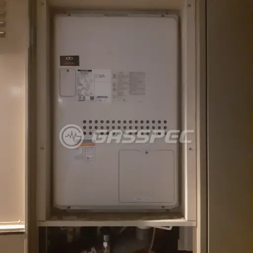 交換前の暖房熱源機（ノーリツ GTH-1644AWXD-TB）