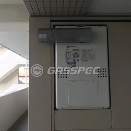 施工後の暖房熱源機（ノーリツ GTH-2454SAW3H BL）