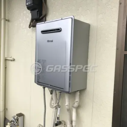 施工後の給湯器（リンナイ RUF-E2006SAW(A)）