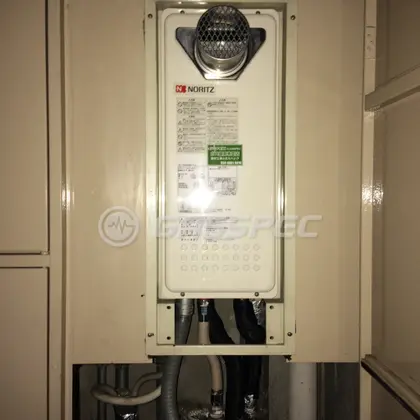 施工後の給湯器（ノーリツ GT-1653SAWX-T-2 BL）