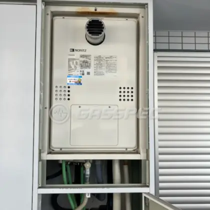 施工後の暖房熱源機（ノーリツ GTH-2454AW3H-T BL）