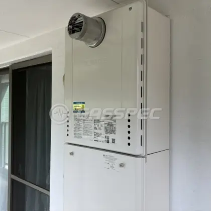施工後の給湯器（ノーリツ GT-2470AW-T BL）
