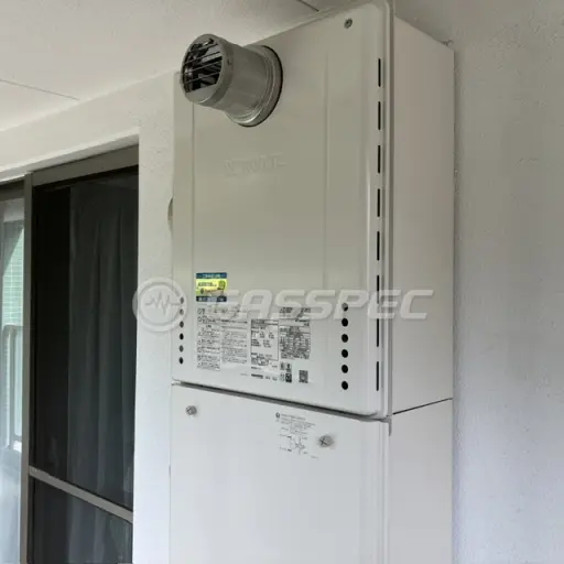 交換後の給湯器（ノーリツ GT-2470AW-T BL）