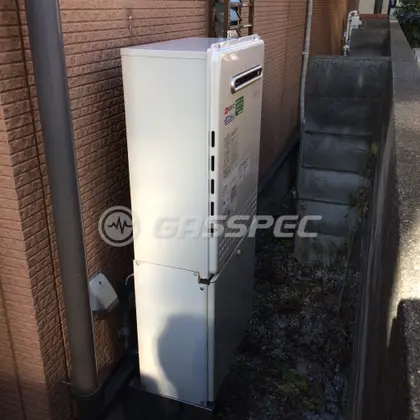 施工後の給湯器（ノーリツ GT-C2452AWX-2 BL）