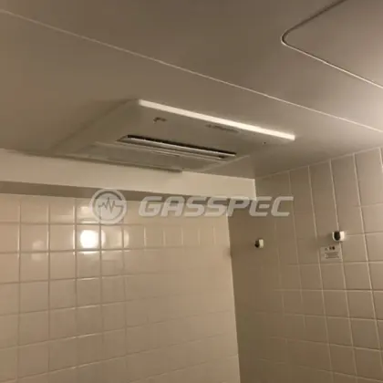 施工後の浴室乾燥機（ノーリツ BDV-4106AUKNC-BL）