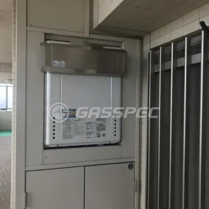 施工後の給湯器（ノーリツ GT-2470SAW BL）