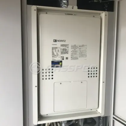 施工後の暖房熱源機（ノーリツ GTH-2454AW3H-H BL）