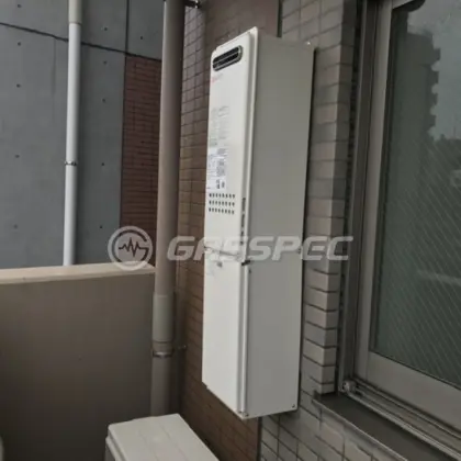 施工後の給湯器（ノーリツ GQ-1628WS BL）
