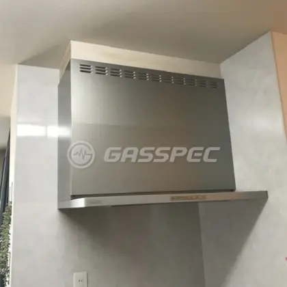 施工後のレンジフード（リンナイ OGR-REC-AP902R/LSV）