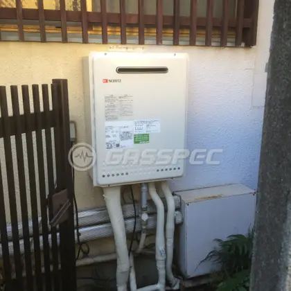 施工後の給湯器（ノーリツ GT-1650SAWX-2 BL）