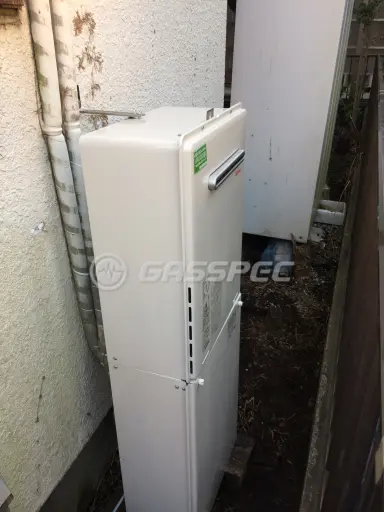 施工後の給湯器（リンナイ RUF-A2005SAW(A)）