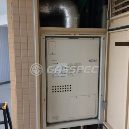 施工前の暖房熱源機