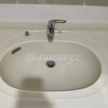 施工後の水栓・蛇口（KVK KM7001T）