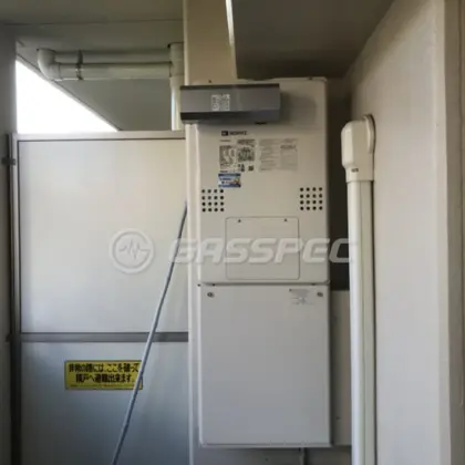 施工後の暖房熱源機（ノーリツ GTH-C2460AW3H-L-1 BL）