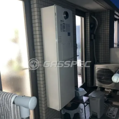 施工後の暖房熱源機（ノーリツ GTH-C2460AW3H-1 BL）
