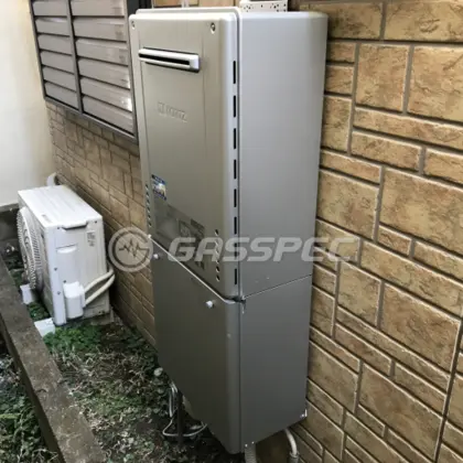 施工後の給湯器（ノーリツ GT-C2472SAW BL）