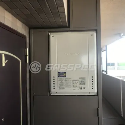 施工後の給湯器（ノーリツ GT-2070SAW-TB BL）