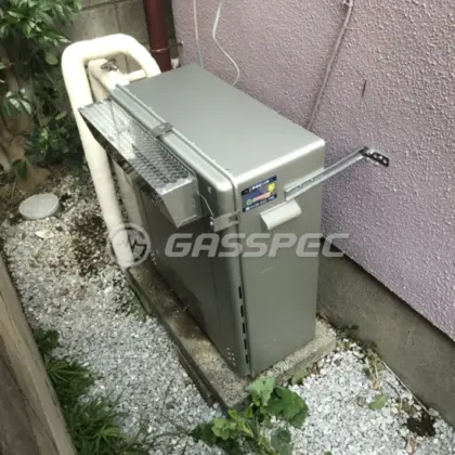 施工後の給湯器（ノーリツ GT-C2472SAR BL）