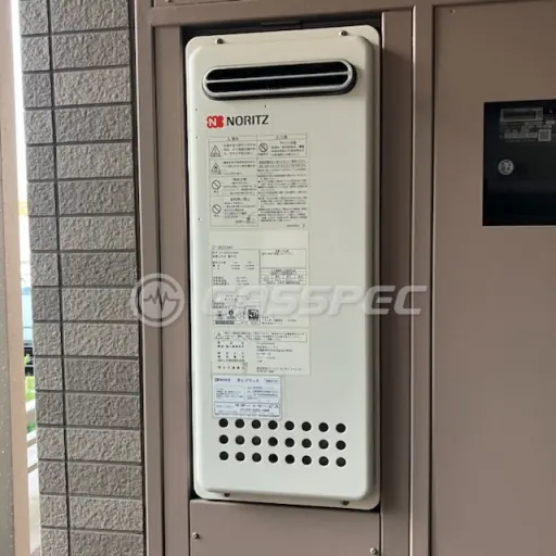 交換前の給湯器（ノーリツ GT-2053SAWX）