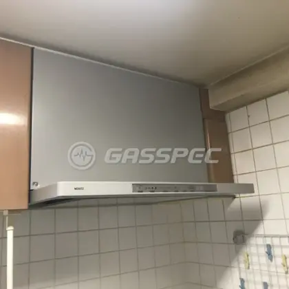 施工後のレンジフード（ノーリツ NFG7S21MSI）