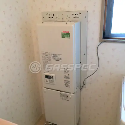 施工後の給湯器（リンナイ RUX-V1615SFFBA-E）