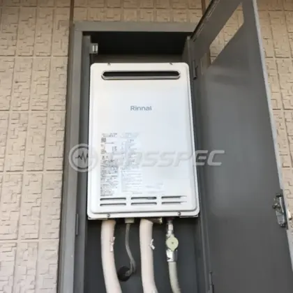 施工後の給湯器（リンナイ RUK-V1610BOX(A)-E）