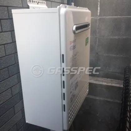 施工後の給湯器（ノーリツ GT-C2452SAWX-2 BL）