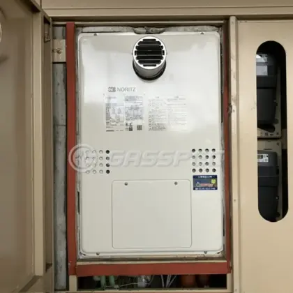 施工後の暖房熱源機（ノーリツ GTH-2454AW6H-T BL）
