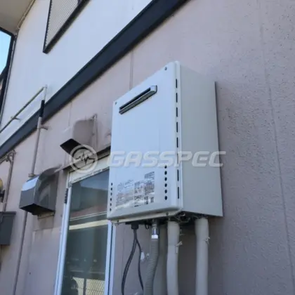 施工後の給湯器（ノーリツ GT-2470SAW BL）