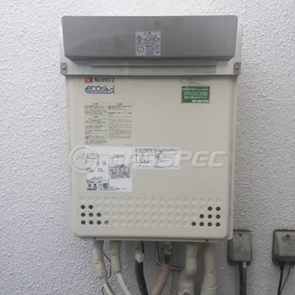 施工後の給湯器（ノーリツ GT-C2052AWX-2 BL）