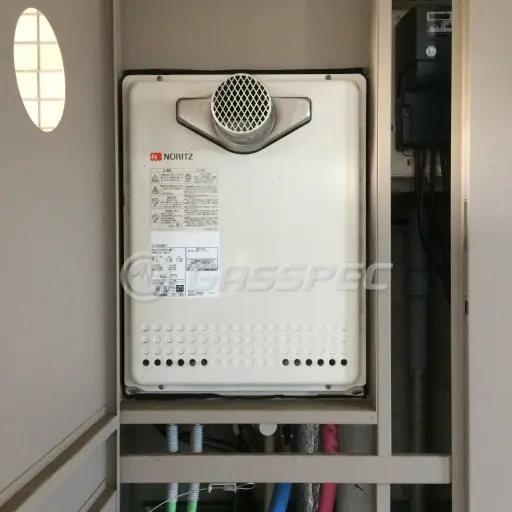 交換前の給湯器（ノーリツ GT-2428SAWX-T）