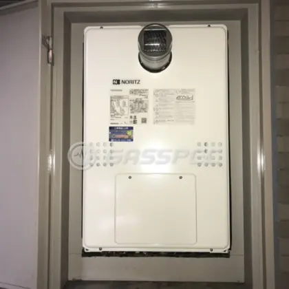 施工後の暖房熱源機（ノーリツ GTH-C2460AW3H-T-1 BL）