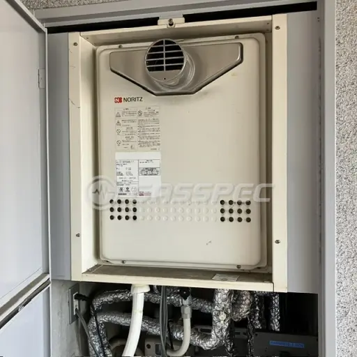 交換前の給湯器（ノーリツ GT-2427SAWX-T-1）