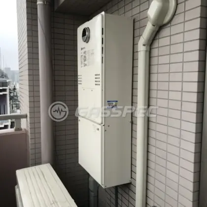 施工後の暖房熱源機（ノーリツ GTH-C2460AW3H-1 BL）