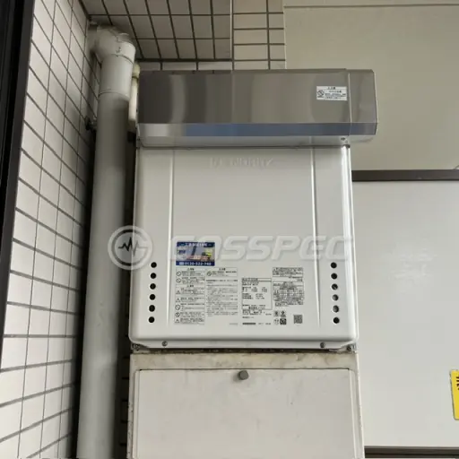 交換後の給湯器（ノーリツ GT-2070SAW BL）