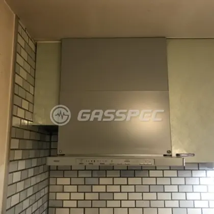 施工後のレンジフード（ノーリツ NFG6S21MSI）