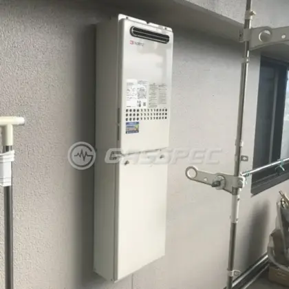 施工後の給湯器（ノーリツ GQ-2427AWX-DX BL）