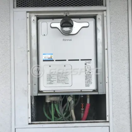 施工後の暖房熱源機（リンナイ RVD-A2000SAT(B)）