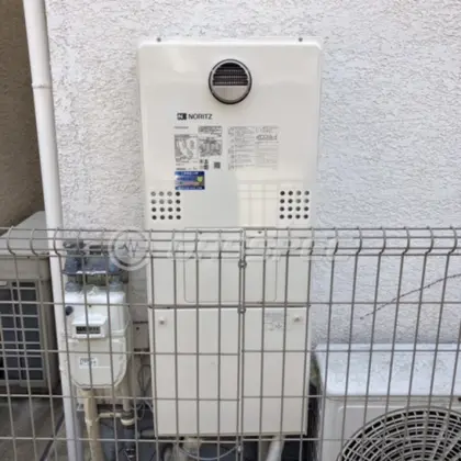 施工後の暖房熱源機（ノーリツ GTH-C2460AW3H-1 BL）
