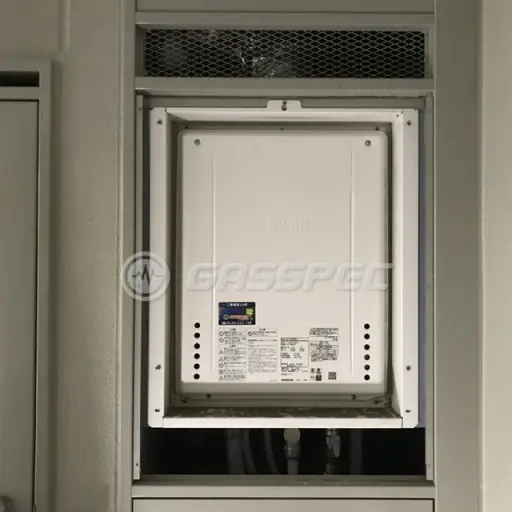 交換後の給湯器（ノーリツ GT-2470SAW-H BL）