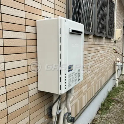 施工後の給湯器（ノーリツ GT-2070SAW BL）