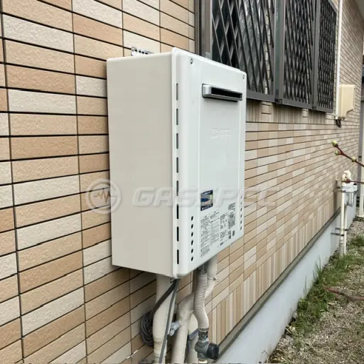 交換後の給湯器（ノーリツ GT-2070SAW BL）