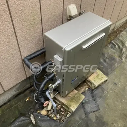 施工後の給湯器（ノーリツ GT-C2472AR BL）