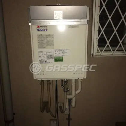 施工後の給湯器（ノーリツ GT-C2452SAWX-2 BL）