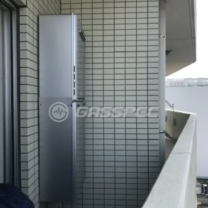 施工後の暖房熱源機（リンナイ RUF-UE2406AW(A)）