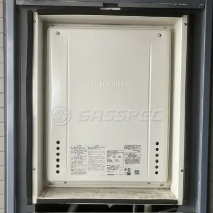 施工後の給湯器（ノーリツ GT-2070SAW-TB BL）