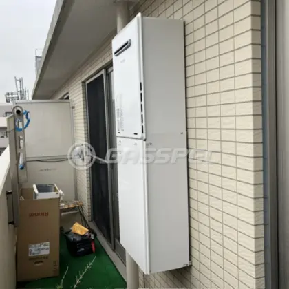 施工後の給湯器（リンナイ RUF-A2405AW(C)）