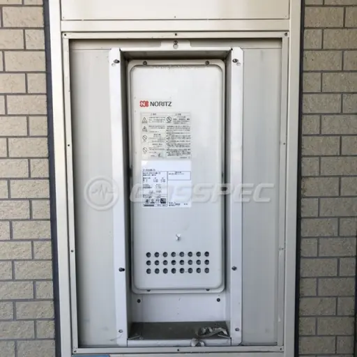 交換前の給湯器